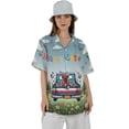 thumbnail image 4 of Happy Easter Rhodesian Ridgeback American Flag Truck Hawaiian Shirt Breathable Summer Unisex Merch Ridgebacks Dog Lover Gifts - 03001, 4 of 6