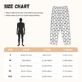 thumbnail image 4 of Lsque Signal Icon Print Women's Pajama Pants, Lounge Pant - Comfortable Home Wear,Elastic Waistband, Stylish Design-Large, 4 of 9