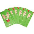 thumbnail image 4 of Gingerbread Tree Jumbo Gift Sacks for Large Gifts (Green, 3 x 4 Ft, 6 Pack), 4 of 8