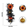 thumbnail image 3 of Guirnalda colgante de Halloween, guirnalda de follaje para marco de puerta (estilo A), 3 of 3