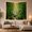 Bamboo Boardwalk, variant on Green Bamboo Forest With Misty Light, Serene Japanese Inspired Style for Nature Lovers, Botanical Wall Art, Housewarming Gift, Tapestry Wall Hanging for Bedroom and Living Room