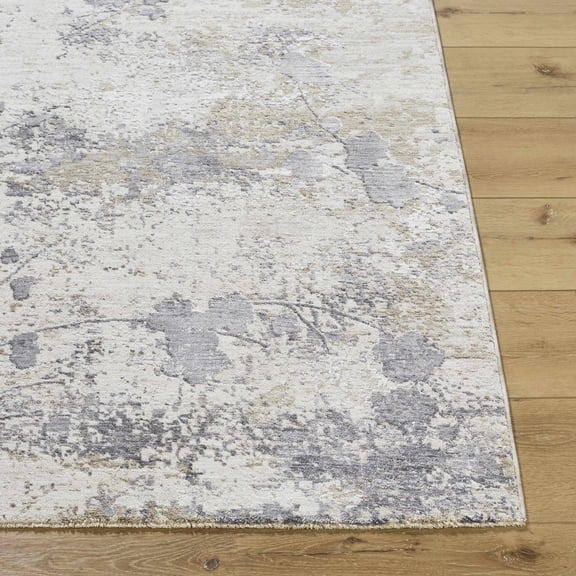 BoutiqueRugs Aquila Southwestern Area Rug - Cream, Charcoal, Gray - 10' x 13'11"