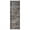Red Green, variant on ZACOO 5'x7' Vintage Distressed Floral Medallion Area Rug, Machine Washable Low Pile Non-Slip Rug for Home Office Bedroom Kitchen, Brown