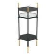 thumbnail image 4 of William Side Table Gold and Black, 4 of 5