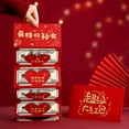 thumbnail image 1 of PEONAVET Red Bagss 2025 Red Envelope Snake New Year Red Envelope New Year Cute Creatives Cartoons Envelope Red Envelope, 1 of 5