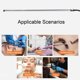 thumbnail image 3 of Lámparas De Pie LED De 20 W, Lámpara De Pie Ajustable Continua, Lámpara De Belleza Con Control Remoto, Lámpara De Tatuaje Blanca Para Extensión De Pestañas 110-240 V, 3 of 7