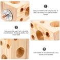 thumbnail image 2 of Miangastore Wooden Bird Perch Stand for Pet Use Beige Color Easy to Install and Use 7.8 Inches, 2 of 9