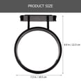 thumbnail image 4 of Shisuyan Ball Storage Display Holder Black Plastic 1Pcs 8.84X7.27X0.79in, 4 of 8