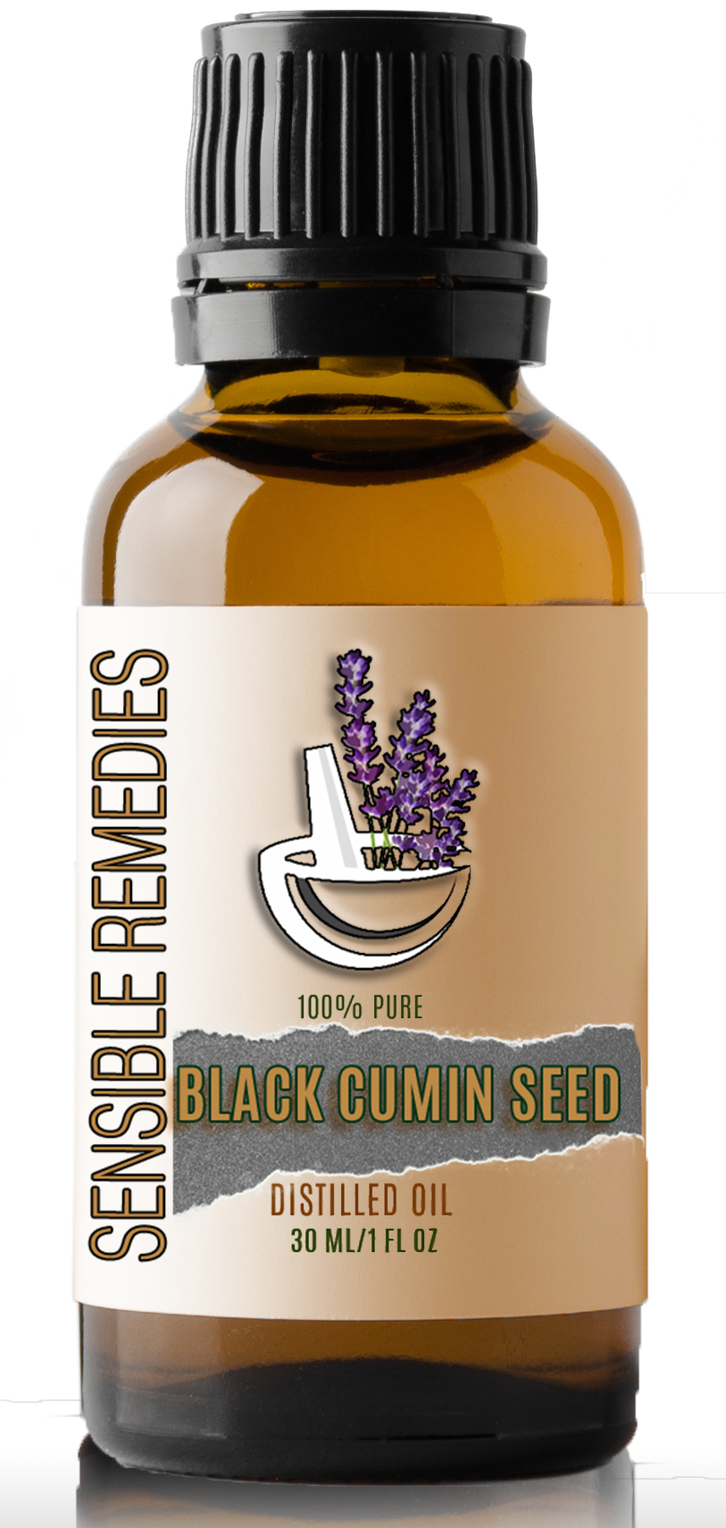 Sensible Remedies Black Cumin Seed Oil 100 Pure and Natural Distilled