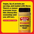 thumbnail image 4 of (5 pack) Bragg Nutritional Yeast, "Cheesy" Seasoning Without the Dairy, 4.5 oz, 4 of 9