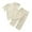 Beige, variant on TechWave Kid's Summer Homewear Boys Girls Polka Dot Print Short Sleeve T Shirt Long Pants Pajamas Suits Children's Clothing Zipper Footie Pajamas Baby Girls Pajamas And Doll Set Baby Girl Flannel