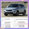 thumbnail image 3 of 3D EVA Material Car Trunk Mats for Hyundai Santa Fe 5 Seater SWB 2013-2018 Car Rear Cargo Tray Trunk Mat Rear Pads, 3 of 7
