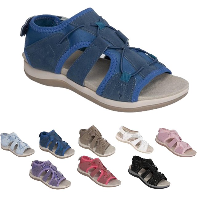 Women's Support & Soft Adjustable Sandals,Orthopedic Summer Sandals for Women