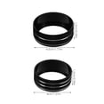 thumbnail image 2 of OULII 4Pcs Shift Cover Aluminum Alloy Black Interior Upgrade for JLU 2018-2022 Modification, 2 of 8