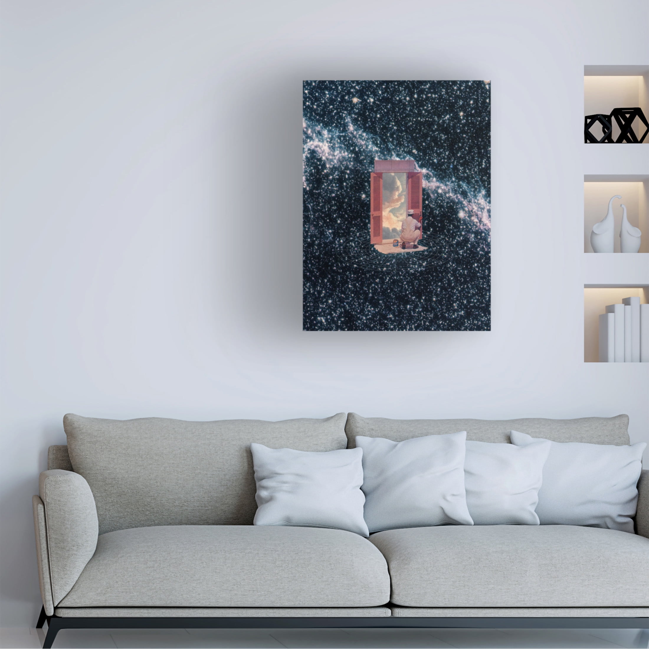 Trademark Fine Art spacerocket art  590 Canvas Wall Art