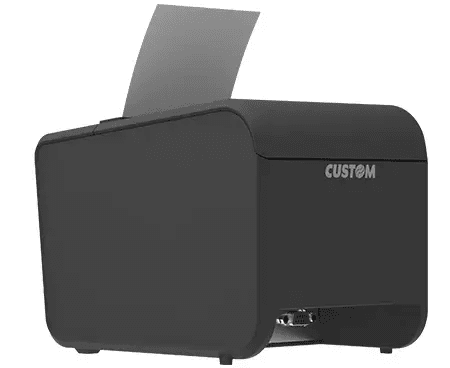 Custom America P3L Thermal Receipt Printer | USB, Serial & Ethernet | 200mm/s High-Speed | 203 dpi | Auto Cutter | 80/58mm Paper | Windows, Linux, Android, iOS Compatible