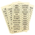 thumbnail image 1 of R.S.V.P. 96-Piece Spice Label Set, 1 of 2