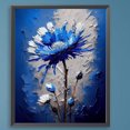 thumbnail image 3 of Kit de pintura por números sobre lienzo, arte al óleo artesanal, cuadro de flores, decoración de pared del hogar, 40x50cm, 3 of 9