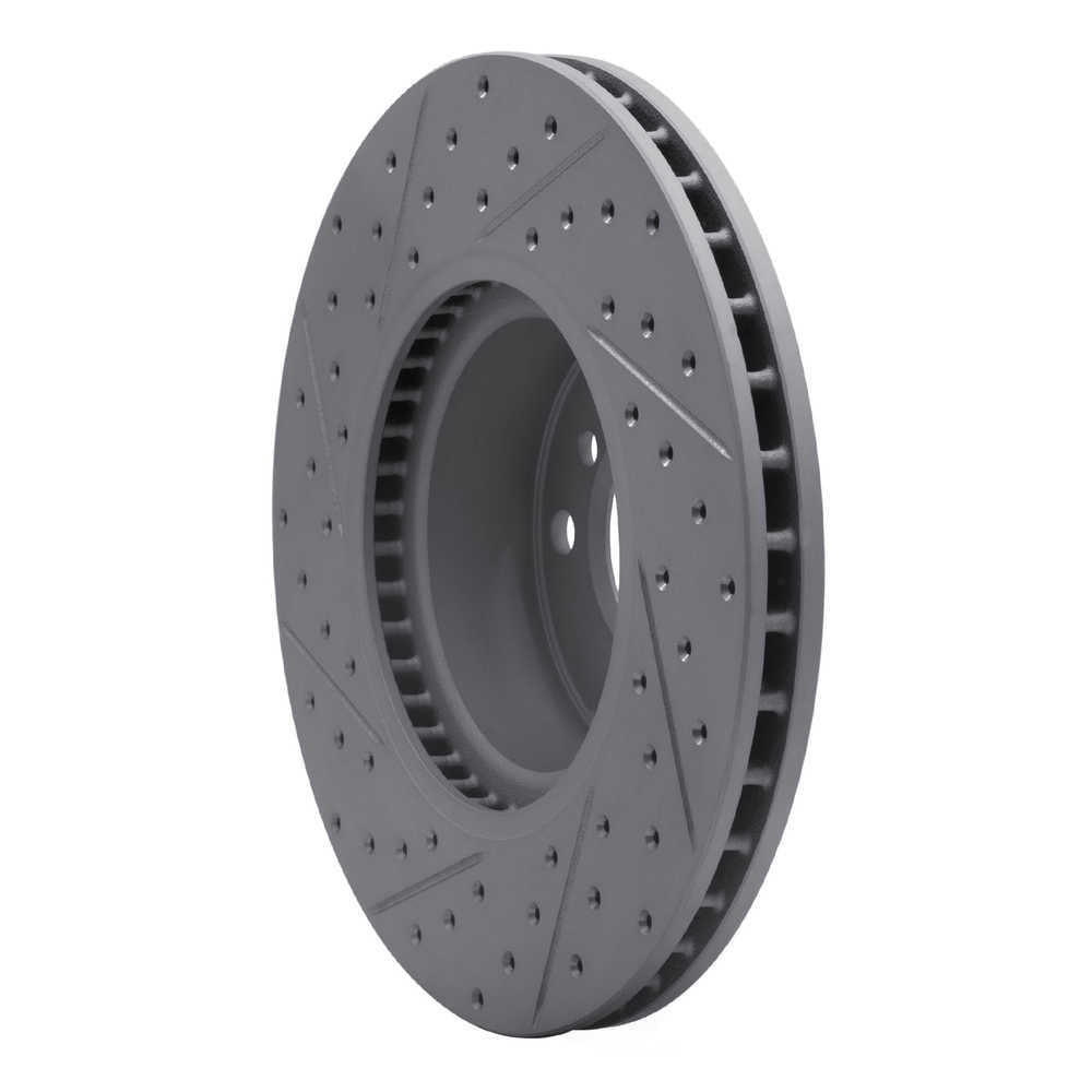 Dynamic Friction Company 830-31151R DFC Geoperformance Rotor - Drilled and Slotted