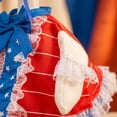 thumbnail image 6 of Porch Goose Outfits, Independence Day Goose Outfit Spring Costume Set, Dress with Straw Hat and Sunglasses for Lawn Patio Yard Outdoor Decor (#36), 6 of 10