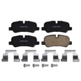 thumbnail image 6 of Detroit Axle - Brake Pads for 2006-2009 Land Rover Range Rover Sport LR3 Front & Rear Ceramic Brake Pads 2007 2008 Replacement, 6 of 7