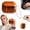 Orange, variant on Wireless Earbud Case, Glossy Gradient TPU Cover, Protective Earbud Sleeve with Chain, Slim Shockproof Cover for In-Ear Earbuds, 2.4" Size