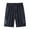 Dark Blue, variant on Glisme Men Shorts Casual Ice Silk Sport Shorts With Pocket Elastic Waist Drawstring Shorts Fitness Training Outdoor Pants Stretch Activewear Dark Gray
