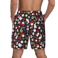 thumbnail image 4 of Daiia Rose Rabbit Mens Swim Trunks Swim Shorts Quick Dry Swim Shorts with Mesh Lining Pockets-Large, 4 of 9