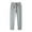 Light Gray, variant on WERYOUNG Men Unisex Stretch Quick Drying Pants Casual Elastic Waist Drawstring Leisure Pants Trousers