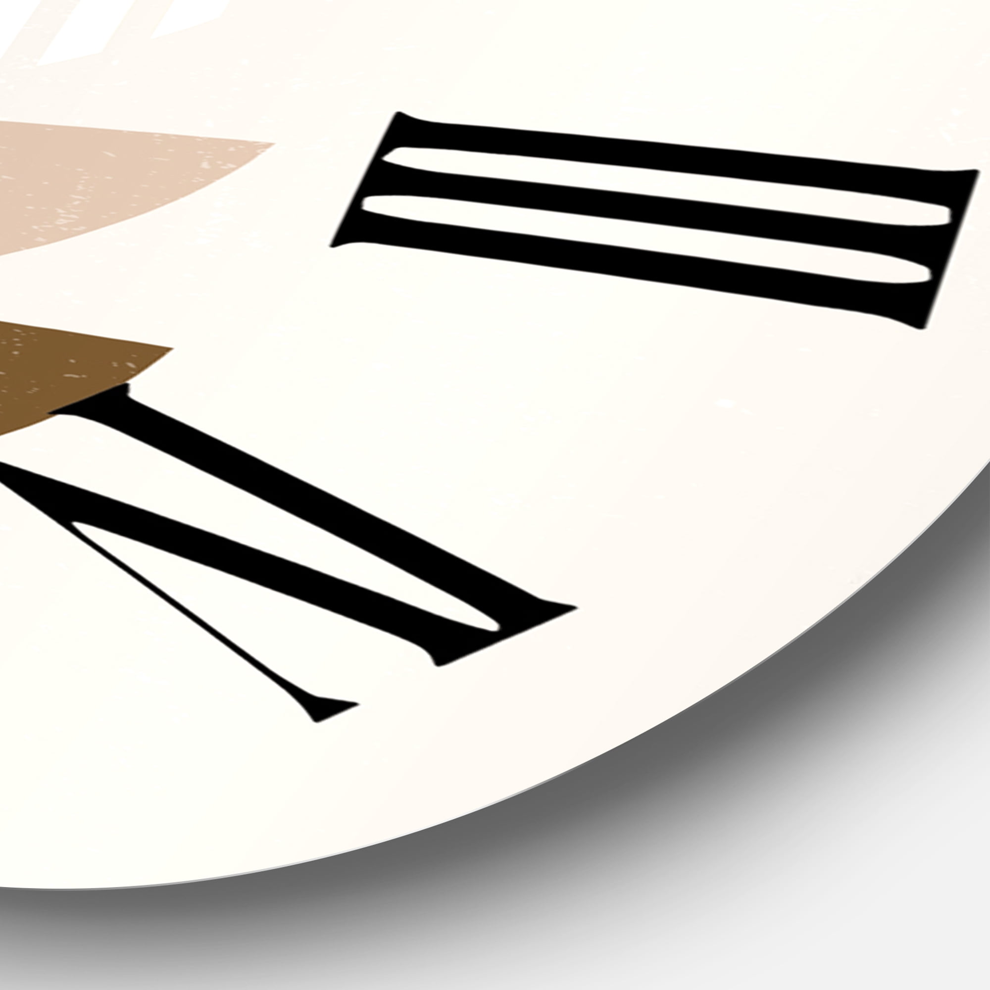 Designart 1 in Quartz Modern/Contemporary Wall Clock