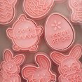 thumbnail image 2 of Moldes Para Galletas 8/10 Uds. Molde para hornear conejito de dibujos animados, moldes para galletas, huevos de Pascua, regalo para mujeres Likrtyny Para estrenar, 2 of 9