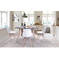 thumbnail image 4 of Set 4 Sillas The Shop estilo Eames Blanca, 4 of 6