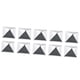 thumbnail image 3 of 10 almohadillas antideslizantes para snowboard, color plata, con agarre mejorado. Accesorios profesionales antideslizantes para snowboard, ideales Forma de pirámide, 3 of 8