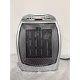 thumbnail image 6 of Small Space Heater, 1500W/750W Portable Electric Space Heater, PTC Fast Heating Ceramic Room Small Heater with Overheat & Tip-Over Protection Office Room Desk Indoor Use (Silver), 6 of 6