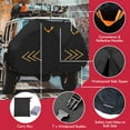 thumbnail image 6 of IC ICLOVER Bike Cover for Transport on Rack, 600D Bike Rack Cover for 1 Bikes, Waterproof Outdoor Storage Bicycle Covers for 1 Bikes on Hitch, 6 of 9