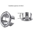 thumbnail image 1 of Tapón con 2 anillos redondos para lavabo o rebosadero de fregadero – 3 piezas, 1 of 2