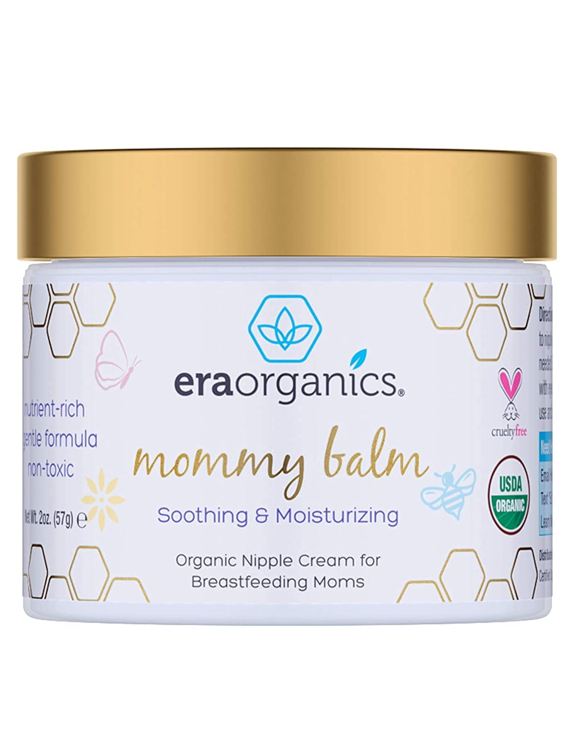 Era Organics Soothing Nipple Cream for Breastfeeding Moms 100
