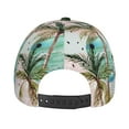 thumbnail image 6 of Balery Watercolor Palm Tree Baseball Cap For Women Men,Adjustable Size For Running Workouts And Outdoor Activities All Seasons, 6 of 9