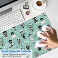 thumbnail image 4 of Long Mouse Pads for Desk,Cartoon Skull Pattern Desk Mats on Top Of Desks, Desk Mouse Pad Extra Large with 3mm Non-Slip Base and Stitched Edge for Gaming,Office,Work,Home 31.5"x11.8", 4 of 6