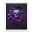 thumbnail image 5 of Paint By Numbers Kit for Adults Beginner - DIY Raven Purple Skull Roses Chains Canvas Painting Kits for Adults, Frameless Paint By Number for Adults for Home Wall Decor 16x20 Inch, 5 of 7