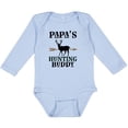 thumbnail image 3 of Inktastic Papa Hunting Buddy Bow Hunter Boys or Girls Long Sleeve Baby Bodysuit, 3 of 5