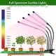 thumbnail image 4 of Lámpara LED para plantas de interior, panel de cultivo de espectro completo, luz para plantas y flores, 4 of 5