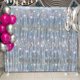 thumbnail image 5 of 4 fondos con flecos plateados para fiestas, serpentinas y decoraciones para fiestas., 5 of 6