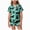 Y384-Green, variant on CAUYDY Kids Halloween Pajamas Sets Girl Button-Down Silk Sleepwear 2 Piece Short Sleeve Loungewear Clothes Set,4-5 Y