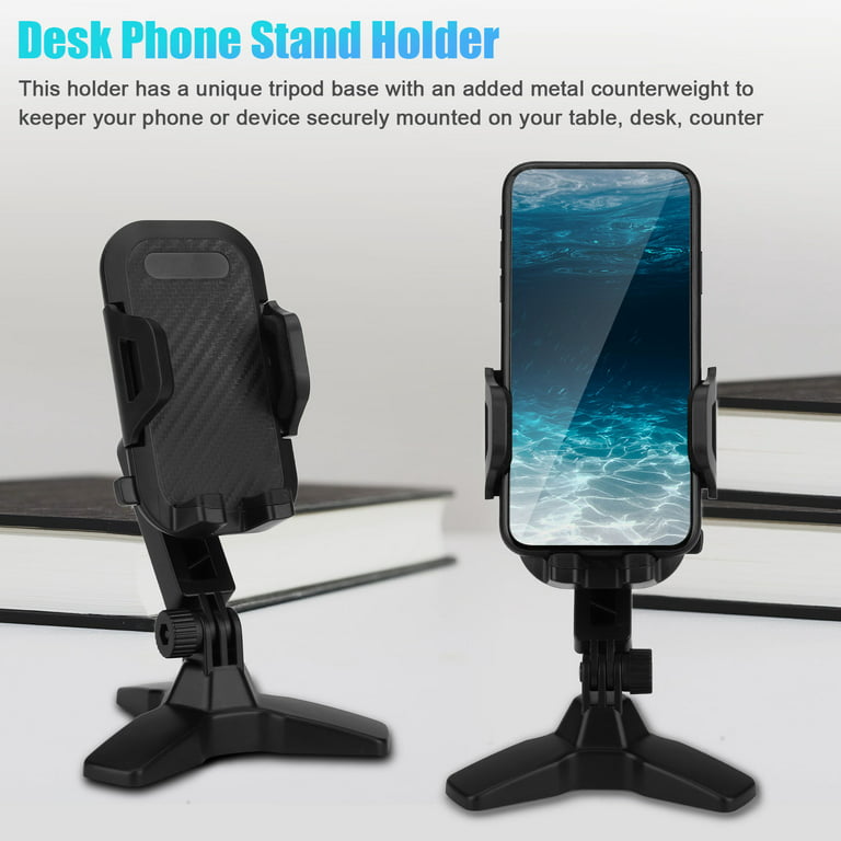 2 Pack Universal Foldable Desk Cell Phone Holder Mount Stand for Samsung  iPhone
