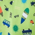 thumbnail image 2 of Pimfylm Mens Oversized Button Down Shirts Men's Western Snap Casual Shirt Two Pocket Short Sleeve Shirt Green Medium, 2 of 3