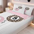 thumbnail image 2 of Erosebridal 8 Ball Zipper Queen Comforter Set with Fitted Sheet and 2 Pillowcases Pink White Zipper Bedding Set, Blush White, Pink Reversible, 2 of 7