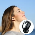 thumbnail image 2 of XZYYR Mini In Ear Noise Cancelling Sports Wireless Headphones Stereo Mono Earbuds 5.2 Wireless Headphones Nose Ring for Snoring Phone Headphones Cordless Ear Vac Small Headphones with Microphone Wire, 2 of 5