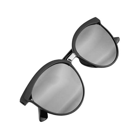 JVOGGY Women Cat Eye Vintage Mirrored Reflective Lenses Sunglasses
