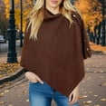 thumbnail image 5 of Womens Shawls Button Maxi Cape Shawl for Women Women Knitted Shawl Wraps Cardigan Cape Wool Shoulder Tops Shawls Scarf Women's Solid Color Shawls and Wraps, 5 of 5